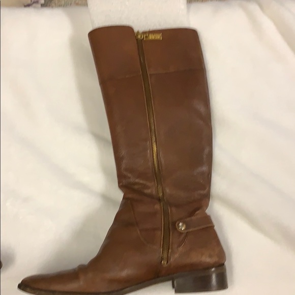 Michael Kors leather tall boots - Picture 2 of 7
